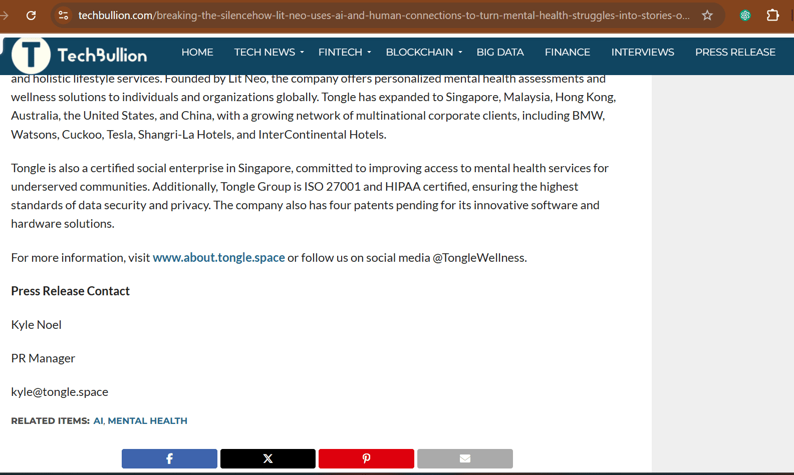 Dofollow Guest post on techbullion
